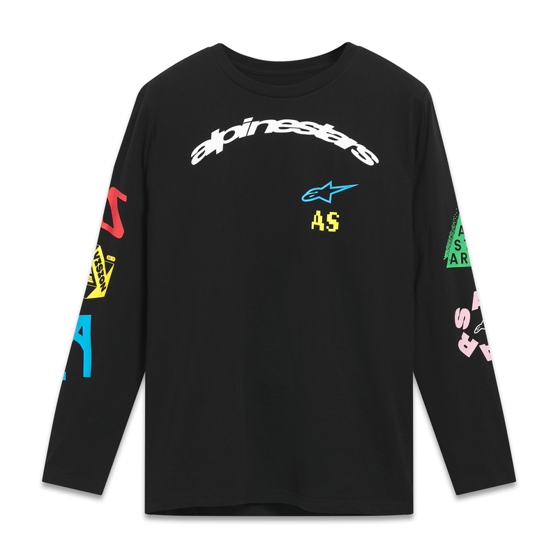 Tričko s dlouhým rukávem Alpinestars Brundo CSF černé