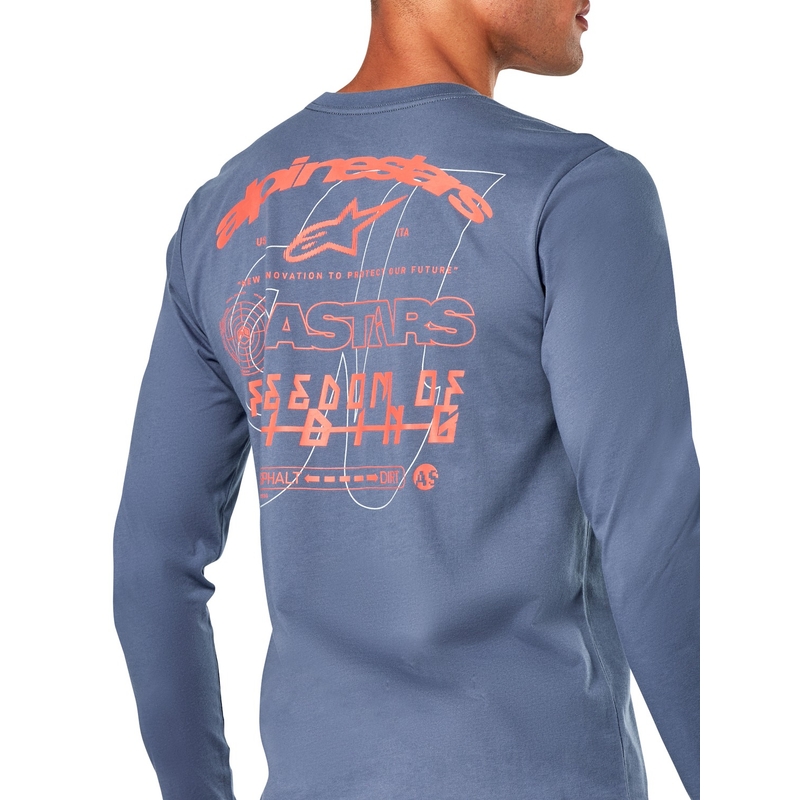 Tričko s dlouhým rukávem Alpinestars Vitalus CSF modré