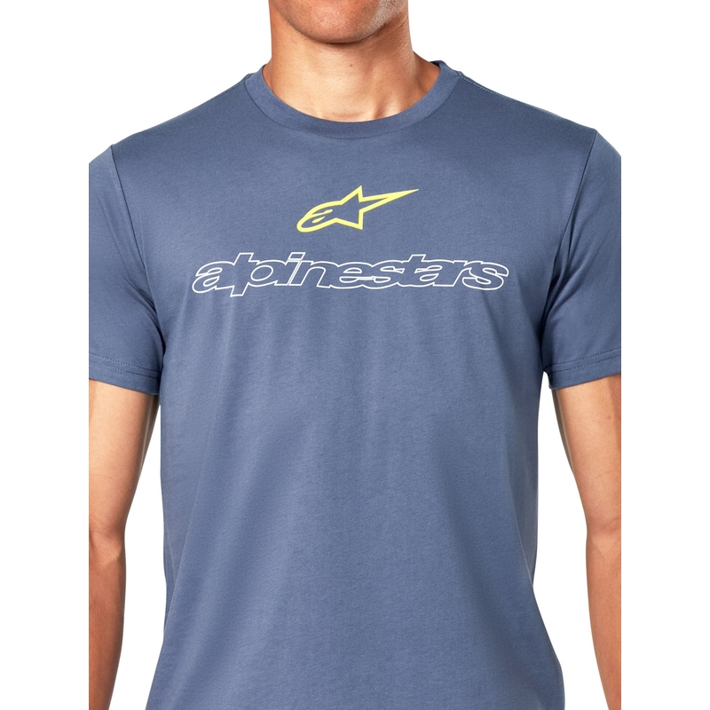 Tričko Alpinestars Linear Trace CSF modré