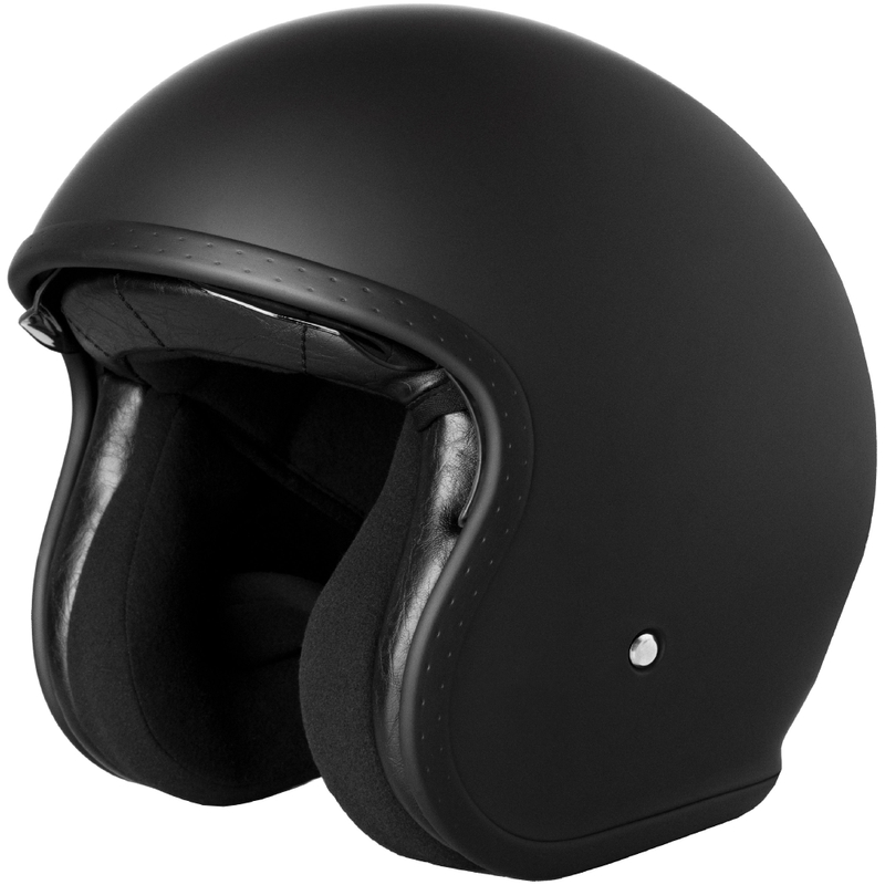 Avatud mootorratta kiiver Street Racer Shadow II matt must