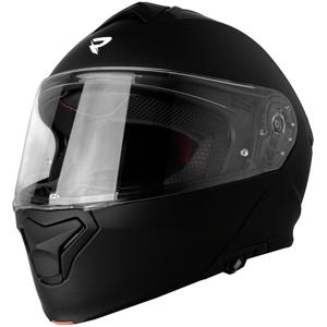 Street Racer Fury ülespööratav mootorrattakiiver mattmust