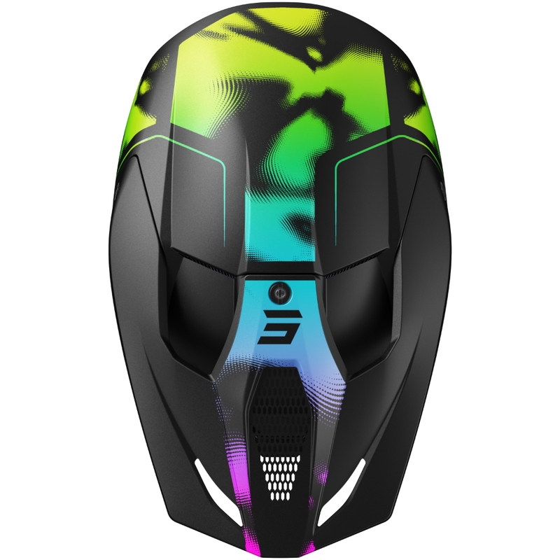 Motokross kiiver Shot Race Nitro matt must
