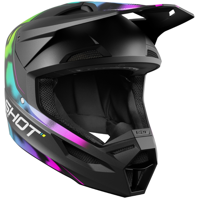 Motokross kiiver Shot Race Nitro matt must