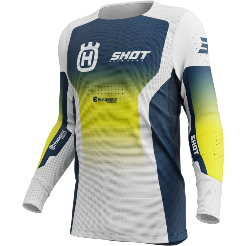 Motokross trikoo Shot Aerolite HVA sinine