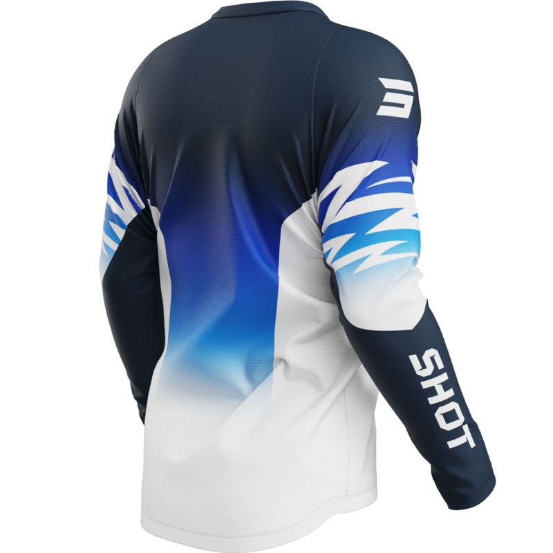 Motokrossitrikoo Shot Devo X-Trem sinine