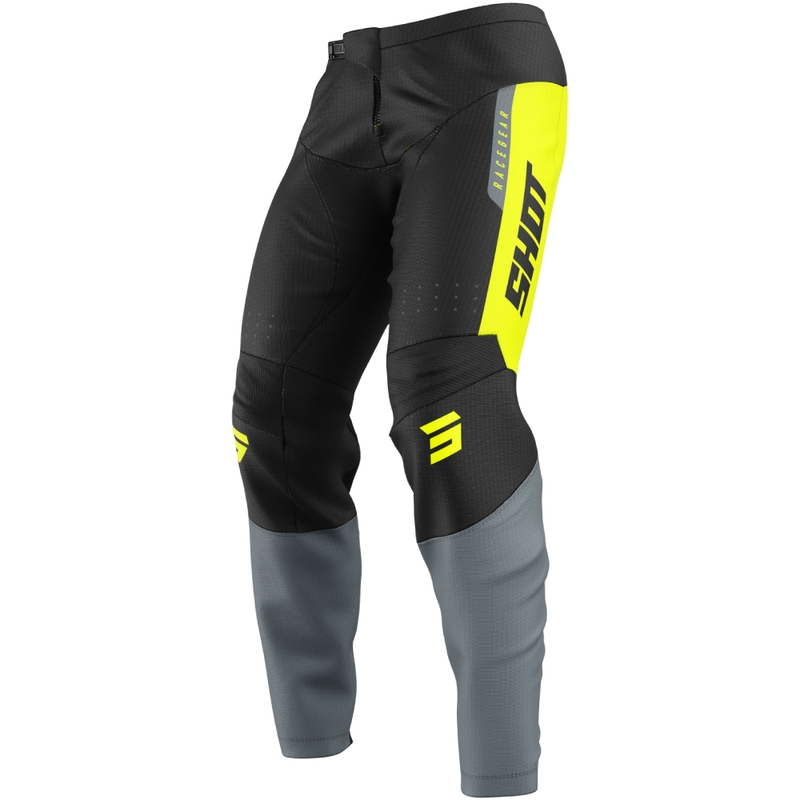 Shot Devo League motokrossi püksid fluo kollane
