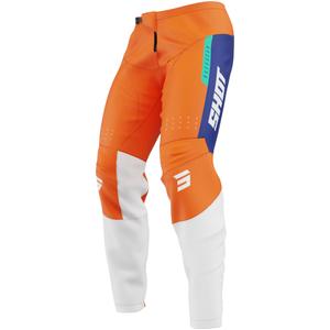 Motokross Pants Shot Devo League oranž