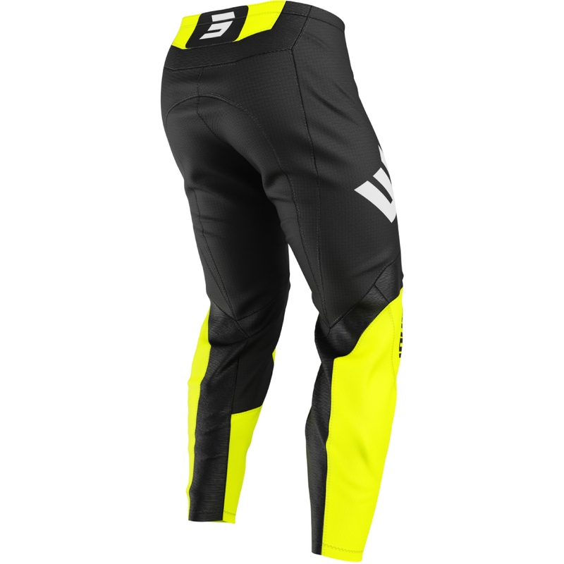 Motokrossi püksid Shot Draw Instinct fluo kollane