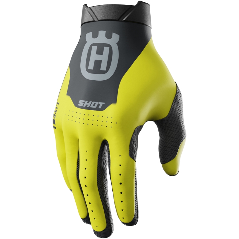 Motokross-kindad Shot Lite HVA mustad