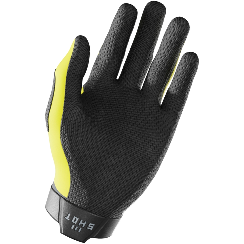 Motokross-kindad Shot Lite HVA mustad