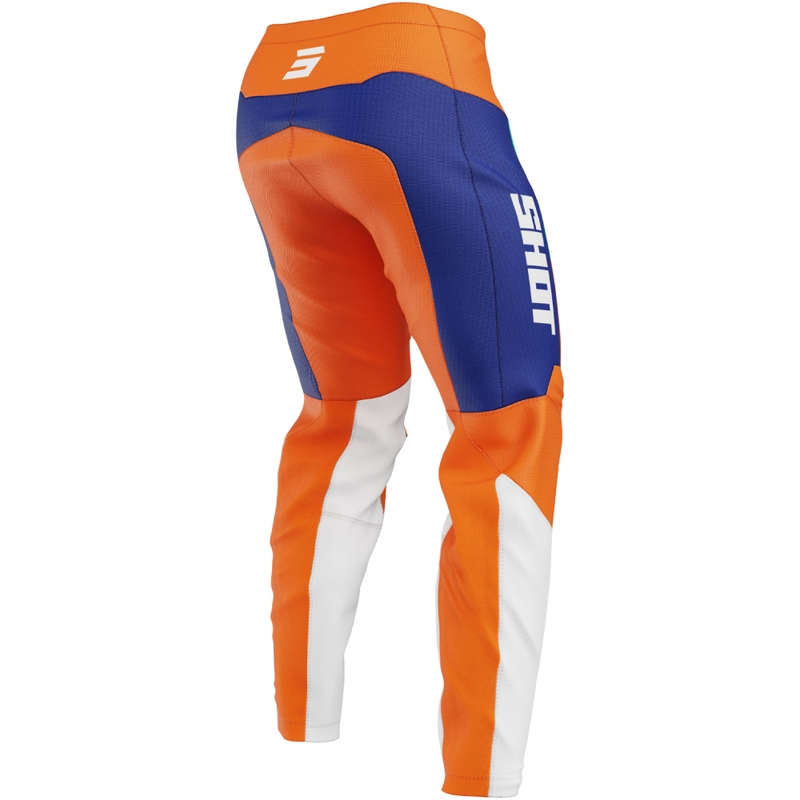 Laste motokrossi püksid Shot Draw League oranž