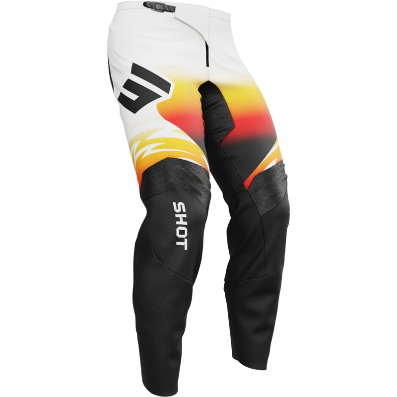 Laste motokrossi püksid Shot Draw X-Trem oranž