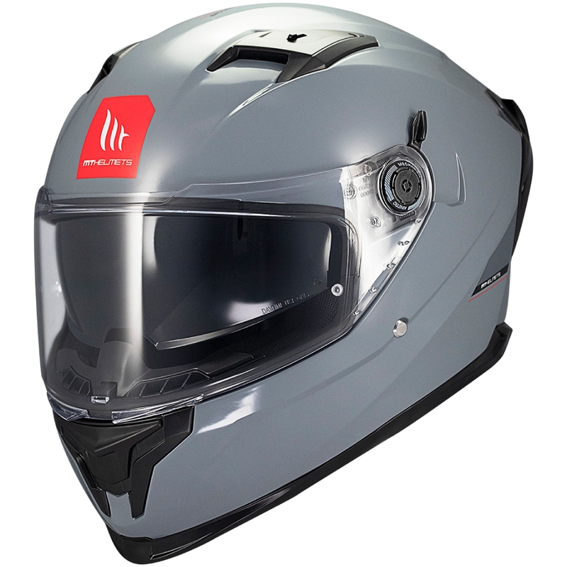 MT BRAKER SV SOLID A12 integreeritud mootorratta kiiver hall