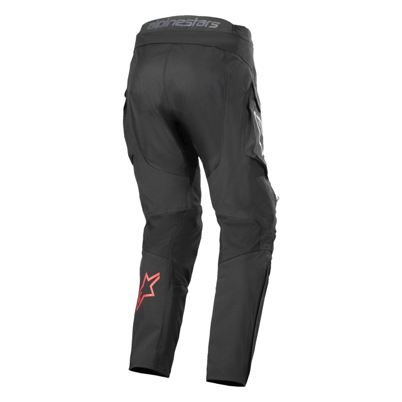 Alpinestars Hyde XT mootorrattapüksid mustad ja punased