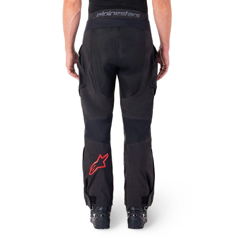 Alpinestars Hyde XT mootorrattapüksid mustad ja punased