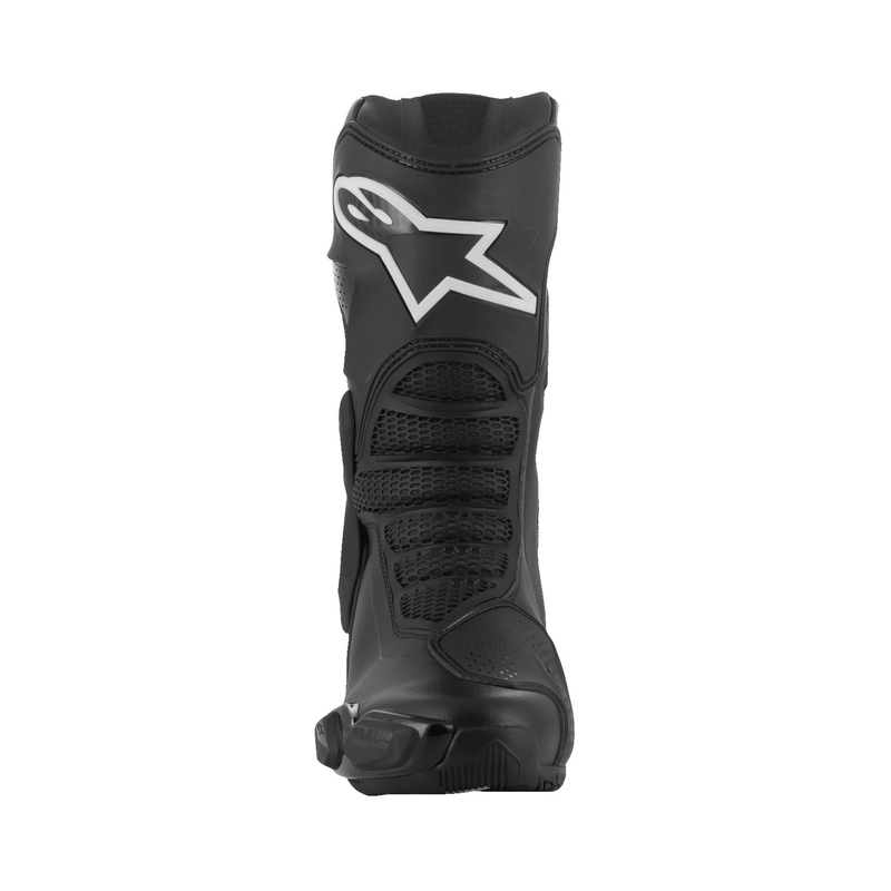 Naiste Alpinestars Stella SMX-6 3 must-valged mootorratta saapad