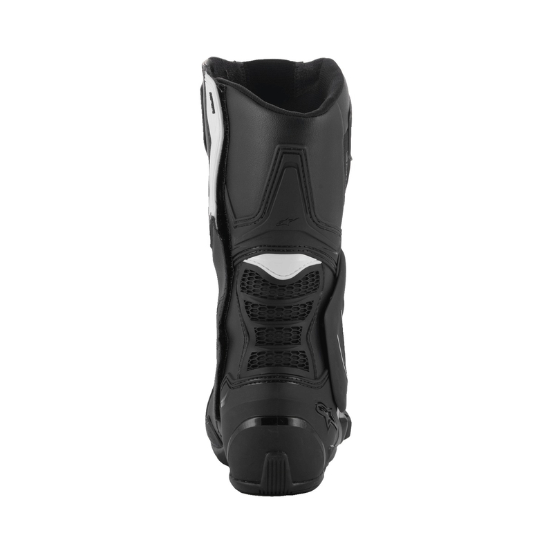 Naiste Alpinestars Stella SMX-6 3 must-valged mootorratta saapad