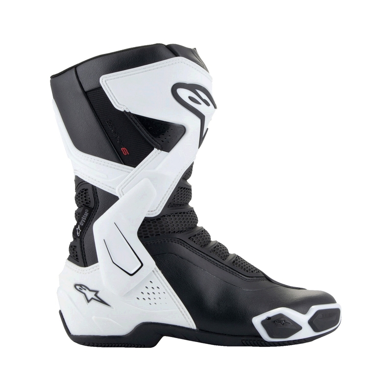 Alpinestars naiste Stella SMX-6 3 Drystar valge ja mustad mootorratta saapad