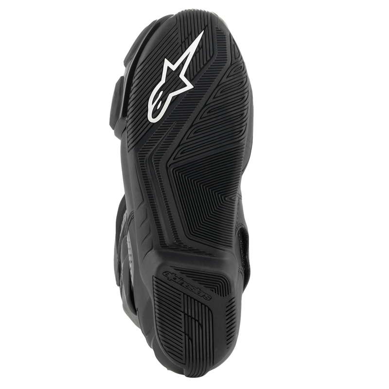 Alpinestars SMX-6 3 must-fluo punane mootorratta saapad