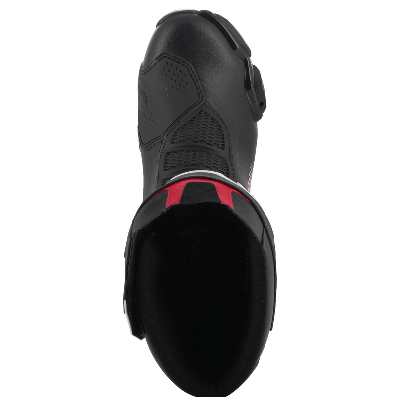 Alpinestars SMX-6 3 must-valge-punased mootorrattasaapad