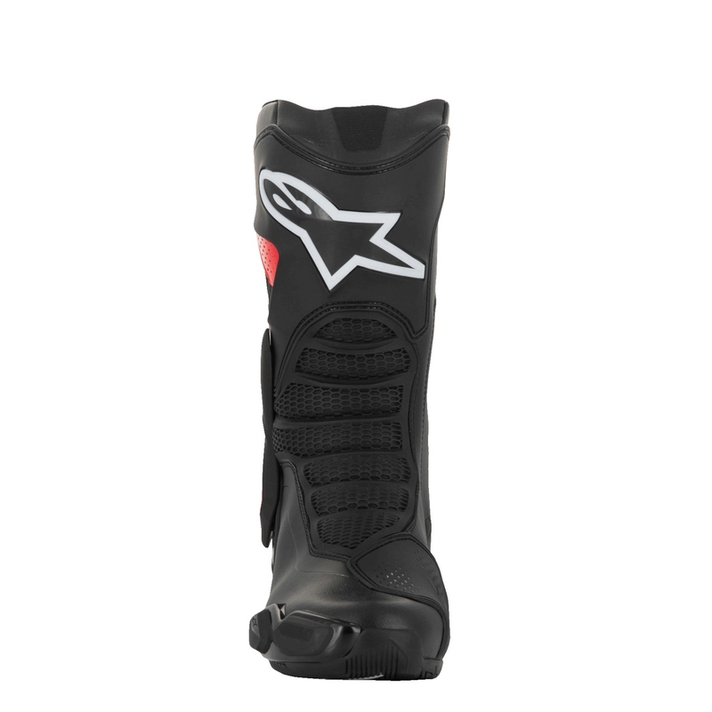 Alpinestars SMX-6 3 Drystar mustad ja punased mootorratta saapad