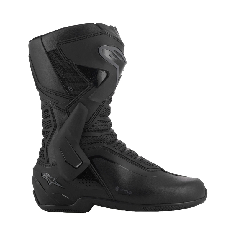 Alpinestars SMX-6 3 Gore-Tex must-tumehall mootorrattajalatsid