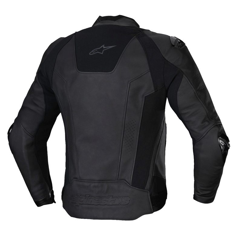 Alpinestars Missile 3 Must nahast mootorratta jakk