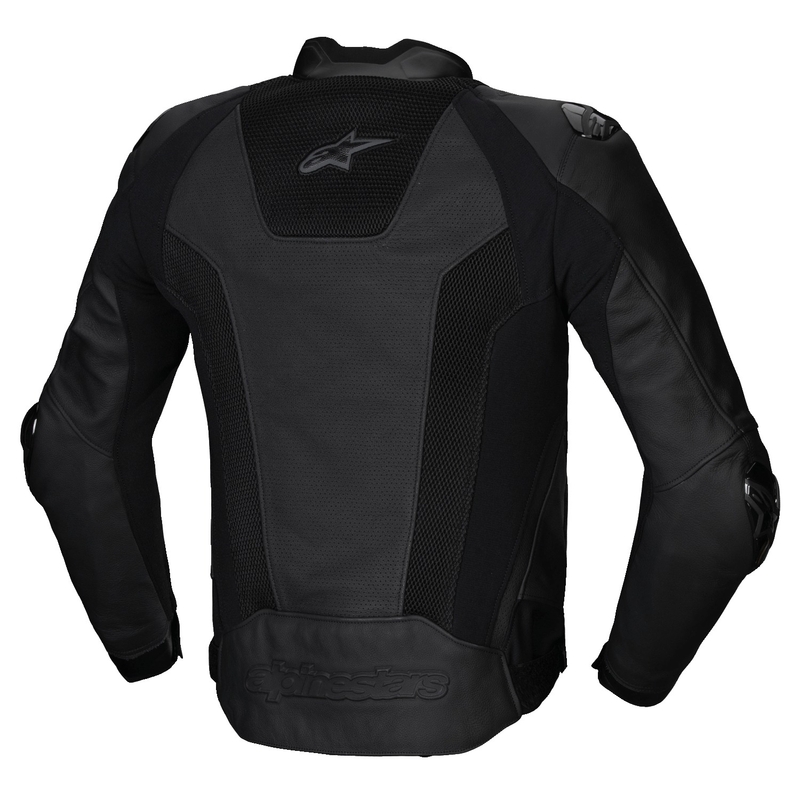 Alpinestars Missile 3 Airflow Must nahast mootorratta jakk