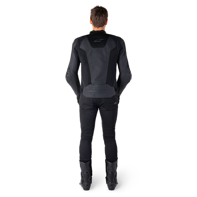 Alpinestars Missile 3 Airflow Must nahast mootorratta jakk