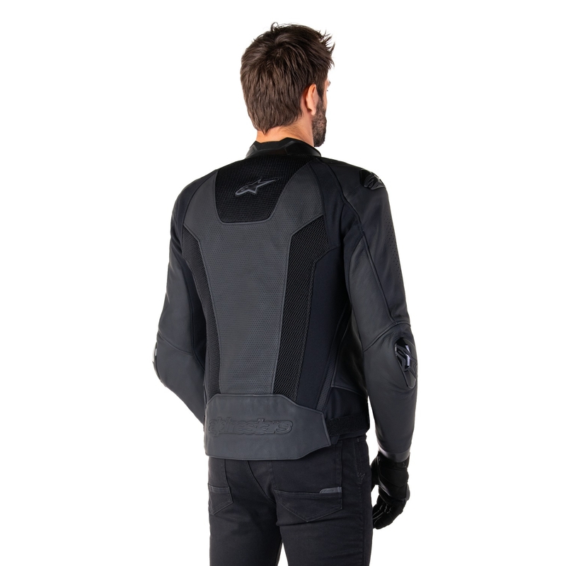 Alpinestars Missile 3 Airflow Must nahast mootorratta jakk