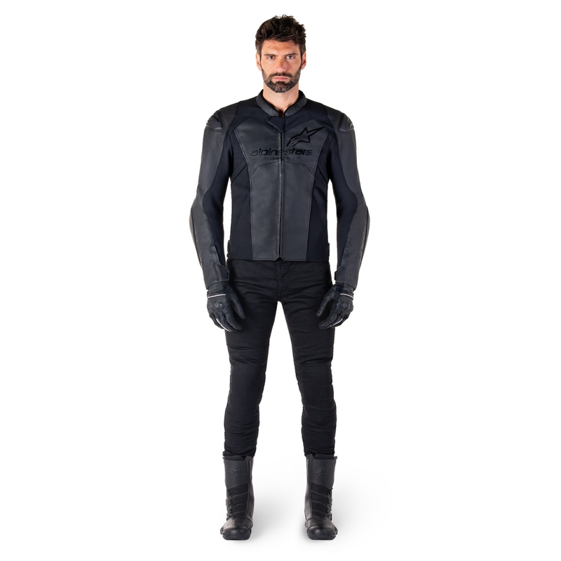 Alpinestars Faster 3 must nahast mootorratta jope