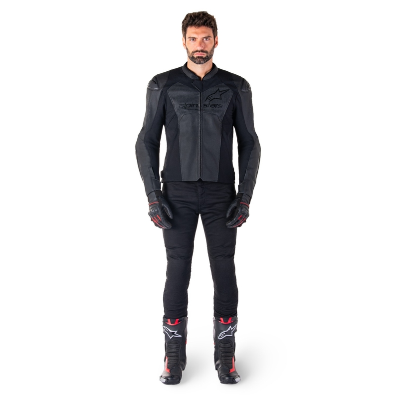 Alpinestars Faster 3 Airflow must nahast mootorratta jope