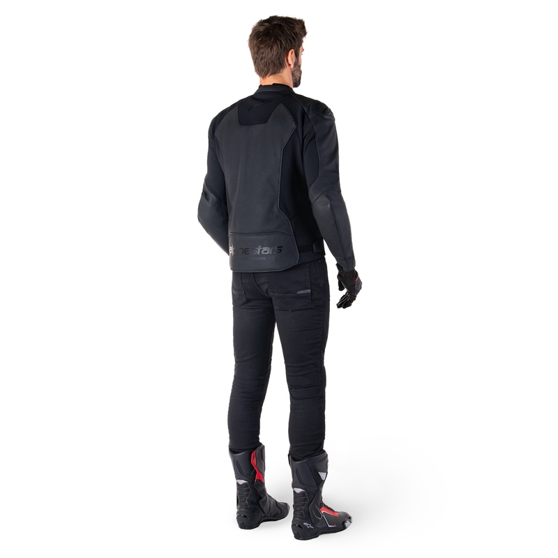 Alpinestars Faster 3 Airflow must nahast mootorratta jope