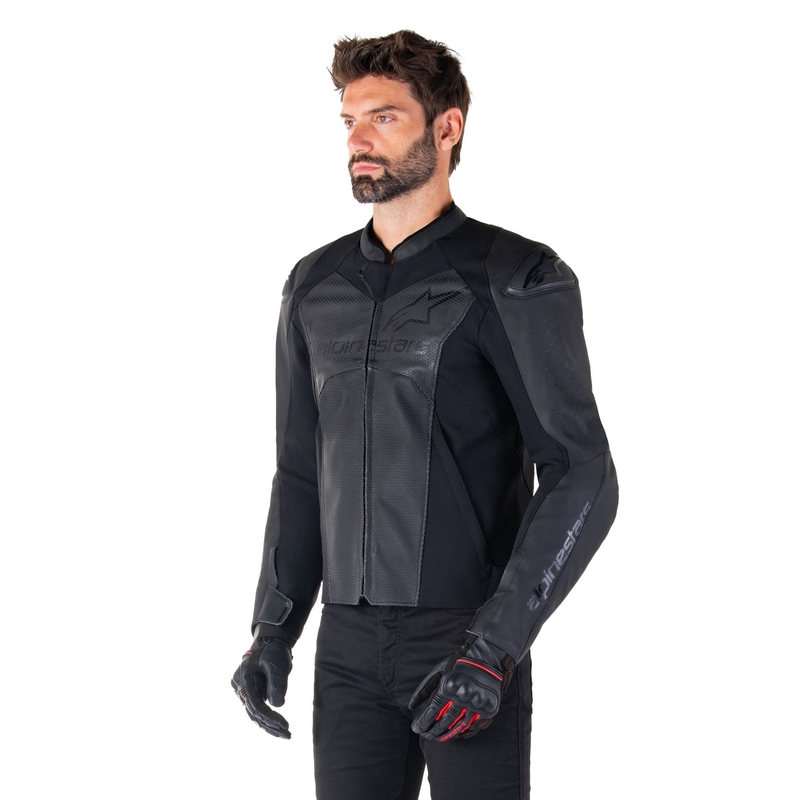 Alpinestars Faster 3 Airflow must nahast mootorratta jope
