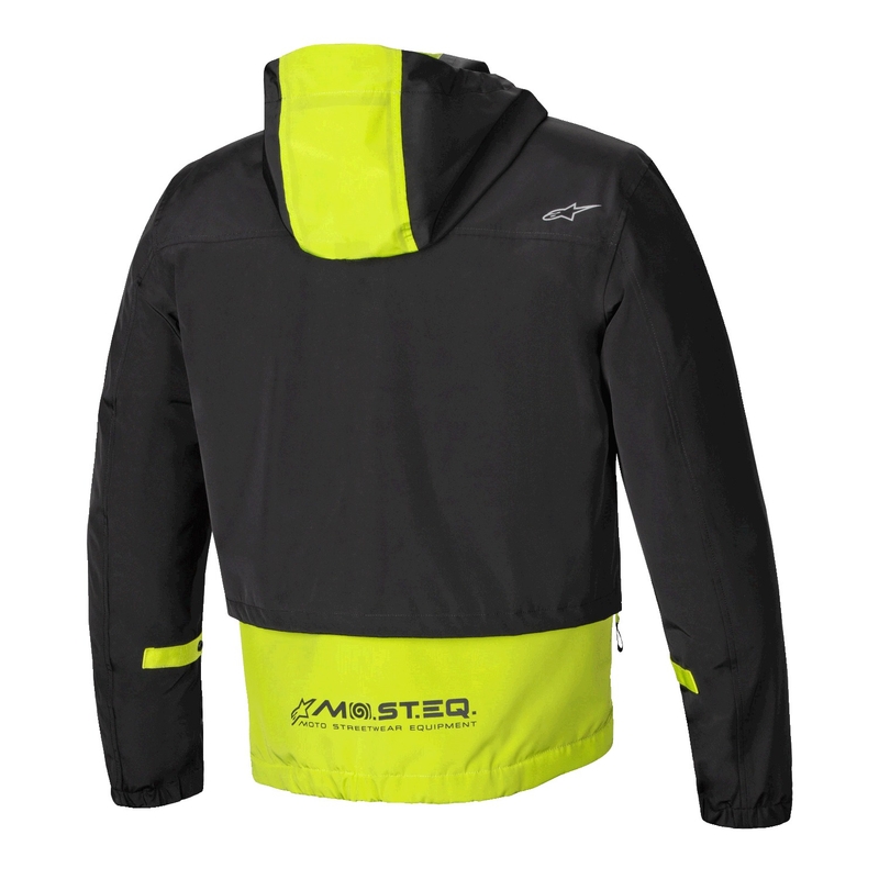 Alpinestars Mootant veekindel parka must-fluorokollane