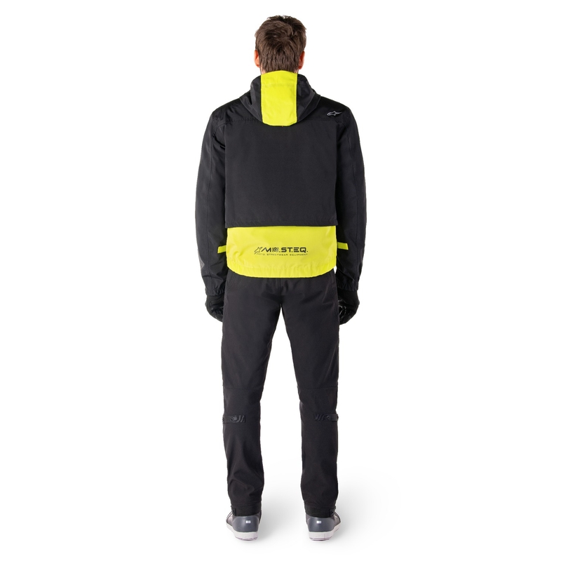 Alpinestars Mootant veekindel parka must-fluorokollane