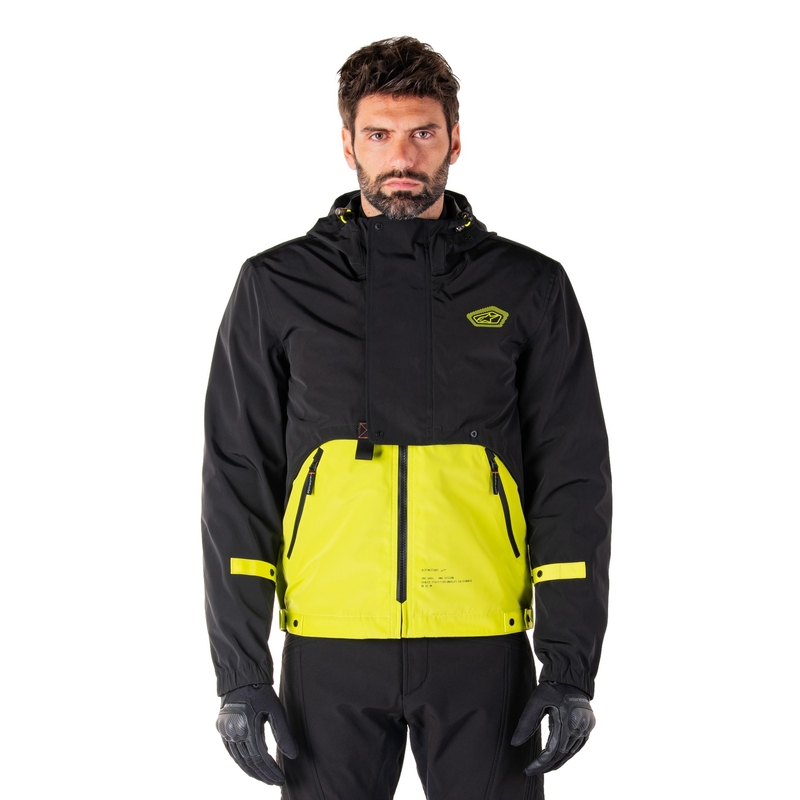 Alpinestars Mootant veekindel parka must-fluorokollane