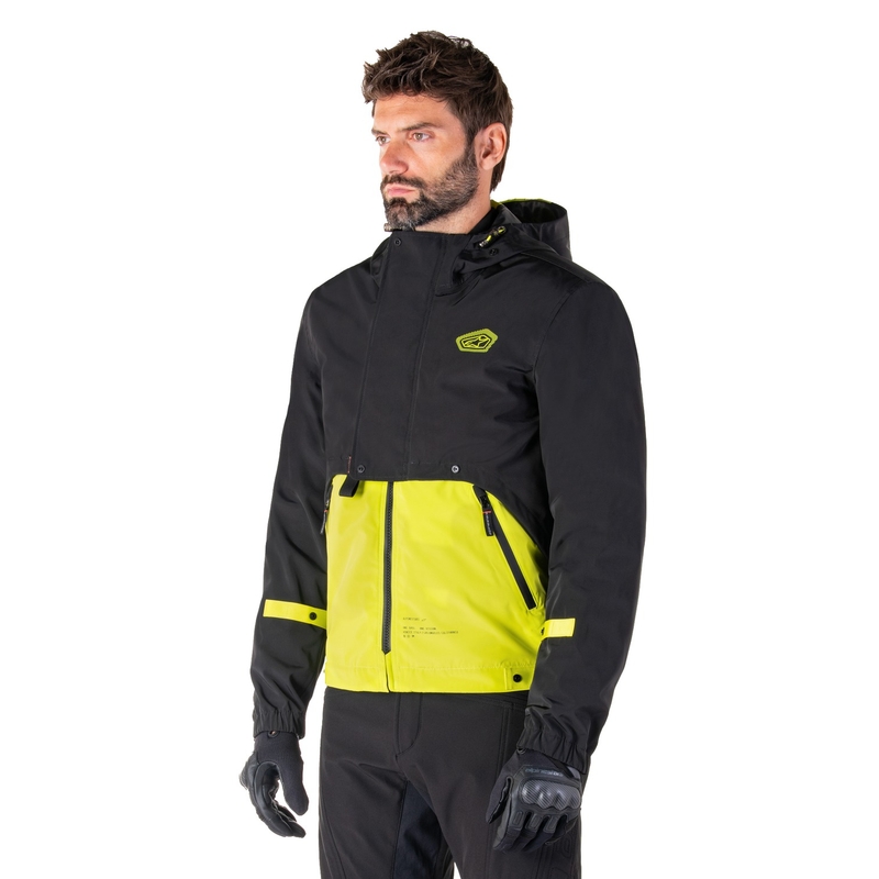 Alpinestars Mootant veekindel parka must-fluorokollane