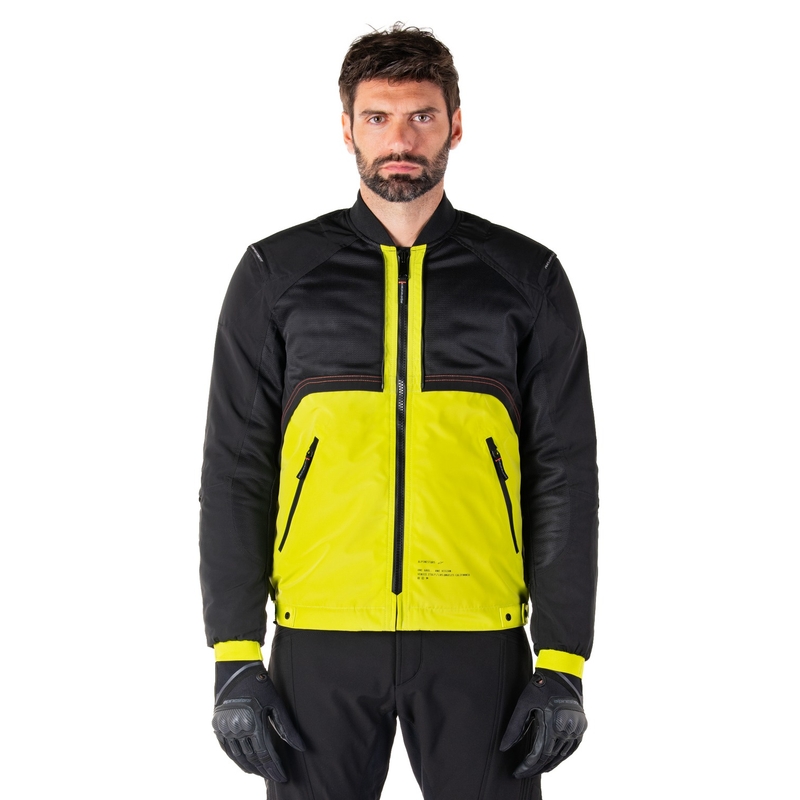 Alpinestars Mootant veekindel parka must-fluorokollane