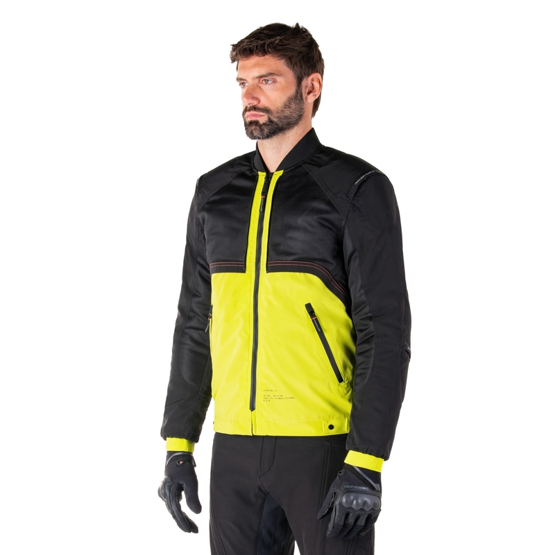 Alpinestars Mootant veekindel parka must-fluorokollane
