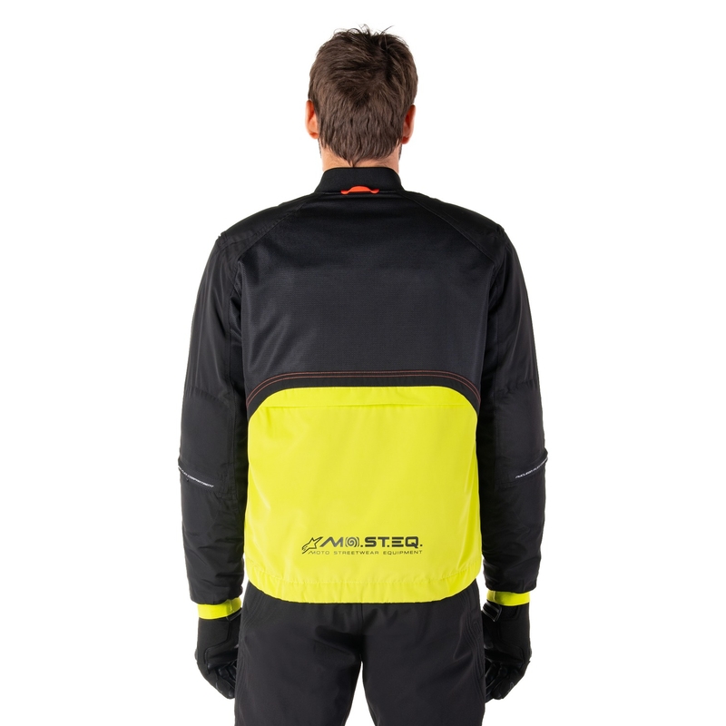 Alpinestars Mootant veekindel parka must-fluorokollane