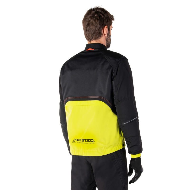 Alpinestars Mootant veekindel parka must-fluorokollane