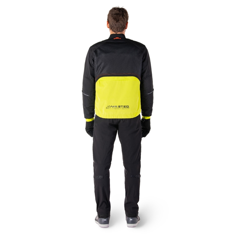 Alpinestars Mootant veekindel parka must-fluorokollane