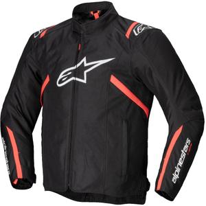 Alpinestars T-SPS 2 veekindel must-valge-fluoripunane mootorratta jakk
