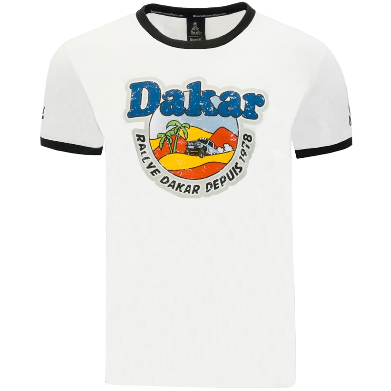 T-särk Dakar CL MOR 05 valge