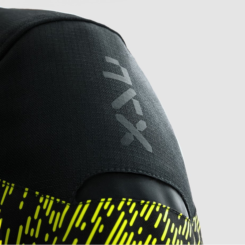 Mootorratta jakk Rebelhorn Jax must-fluo kollane