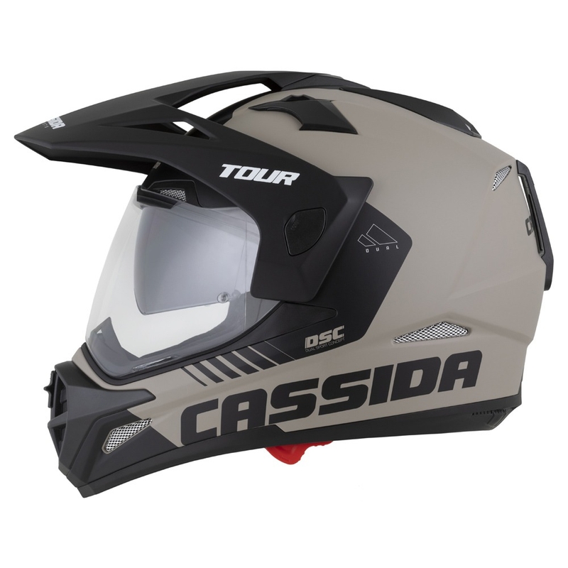 Enduro kiiver Cassida Tour 2.0 Dual matt liivamust