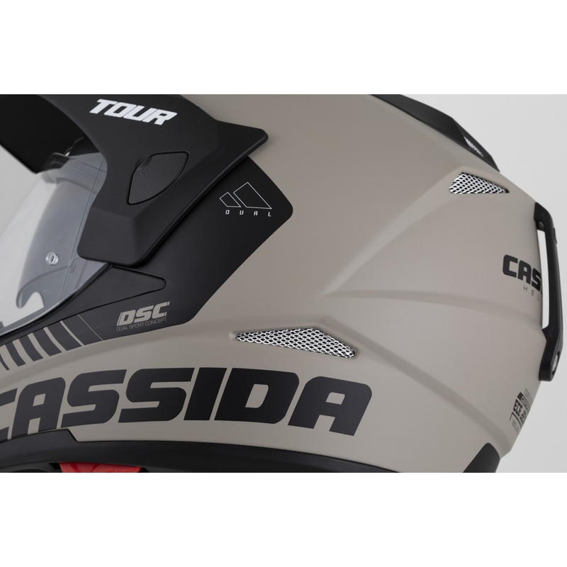 Enduro kiiver Cassida Tour 2.0 Dual matt liivamust