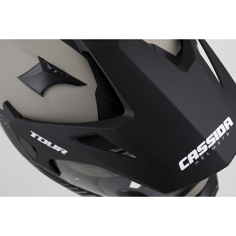 Enduro kiiver Cassida Tour 2.0 Dual matt liivamust