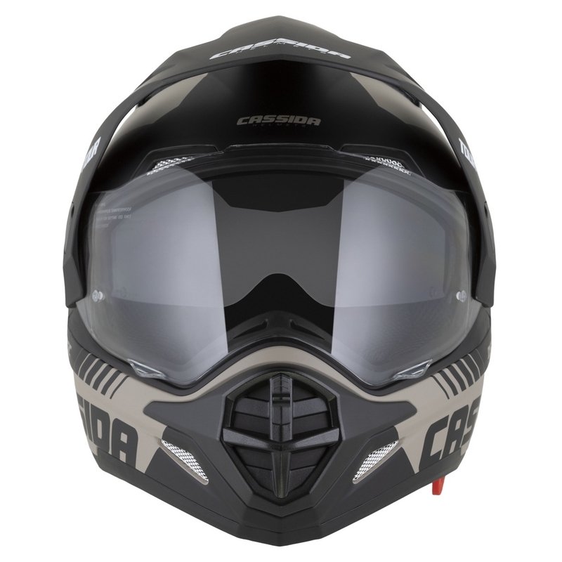 Enduro kiiver Cassida Tour 2.0 Dual matt liivamust